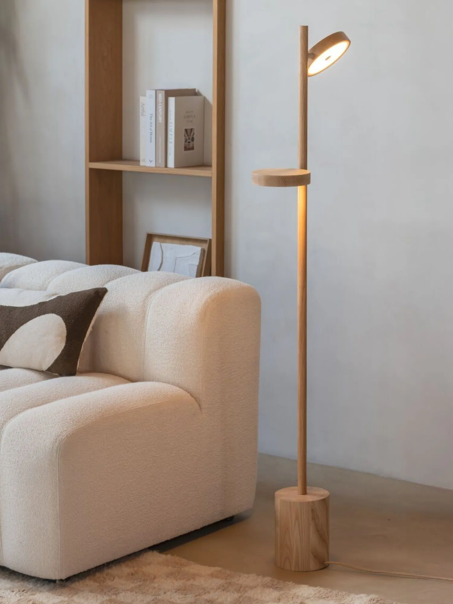 Houten Vloerlampen|Vloerlampen-Good&Mojo Okinawa 2-lichts Vloerlamp Natural