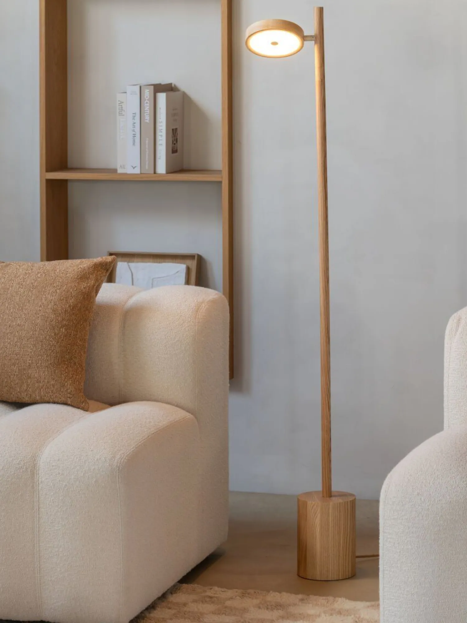 Houten Vloerlampen|Vloerlampen-Good&Mojo Okinawa Vloerlamp Natural