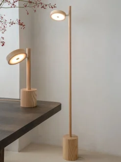 Houten Vloerlampen|Vloerlampen-Good&Mojo Okinawa Vloerlamp Natural