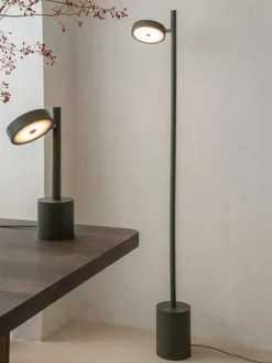 Houten Vloerlampen|Vloerlampen-Good&Mojo Okinawa Vloerlamp Green