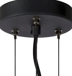Moderne Hanglampen|Moderne Hanglampen-Lucide Olivia Hanglamp Zwart