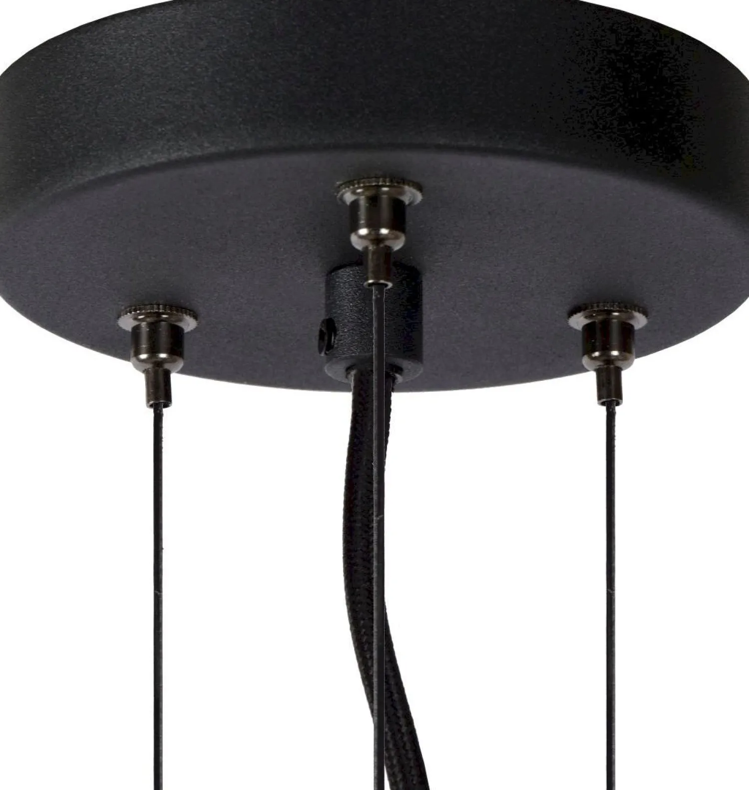 Moderne Hanglampen|Moderne Hanglampen-Lucide Olivia Hanglamp Zwart