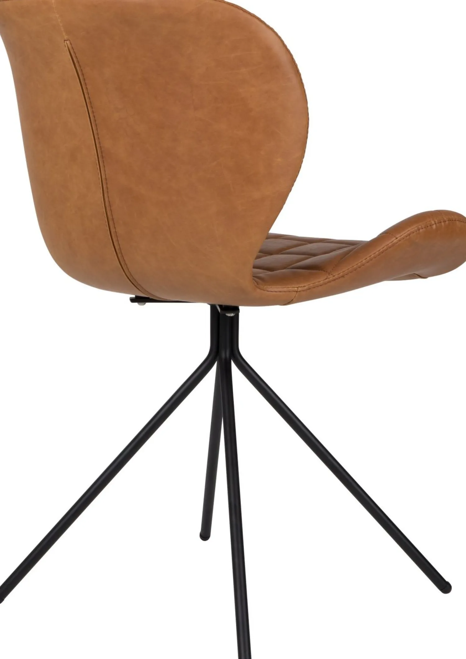 Eetkamerstoelen Zonder Armleuning-Zuiver OMG LL (set van 2) Eetkamerstoel Brown