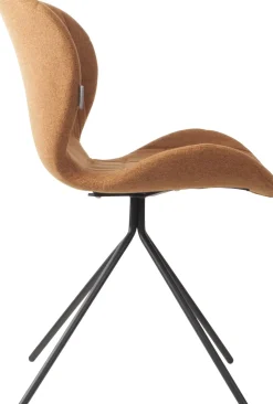 Eetkamerstoelen Zonder Armleuning-Zuiver OMG (set van 2) Eetkamerstoel Camel