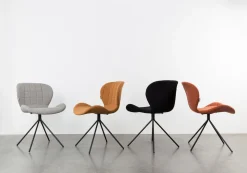 Eetkamerstoelen Zonder Armleuning-Zuiver OMG (set van 2) Eetkamerstoel Camel