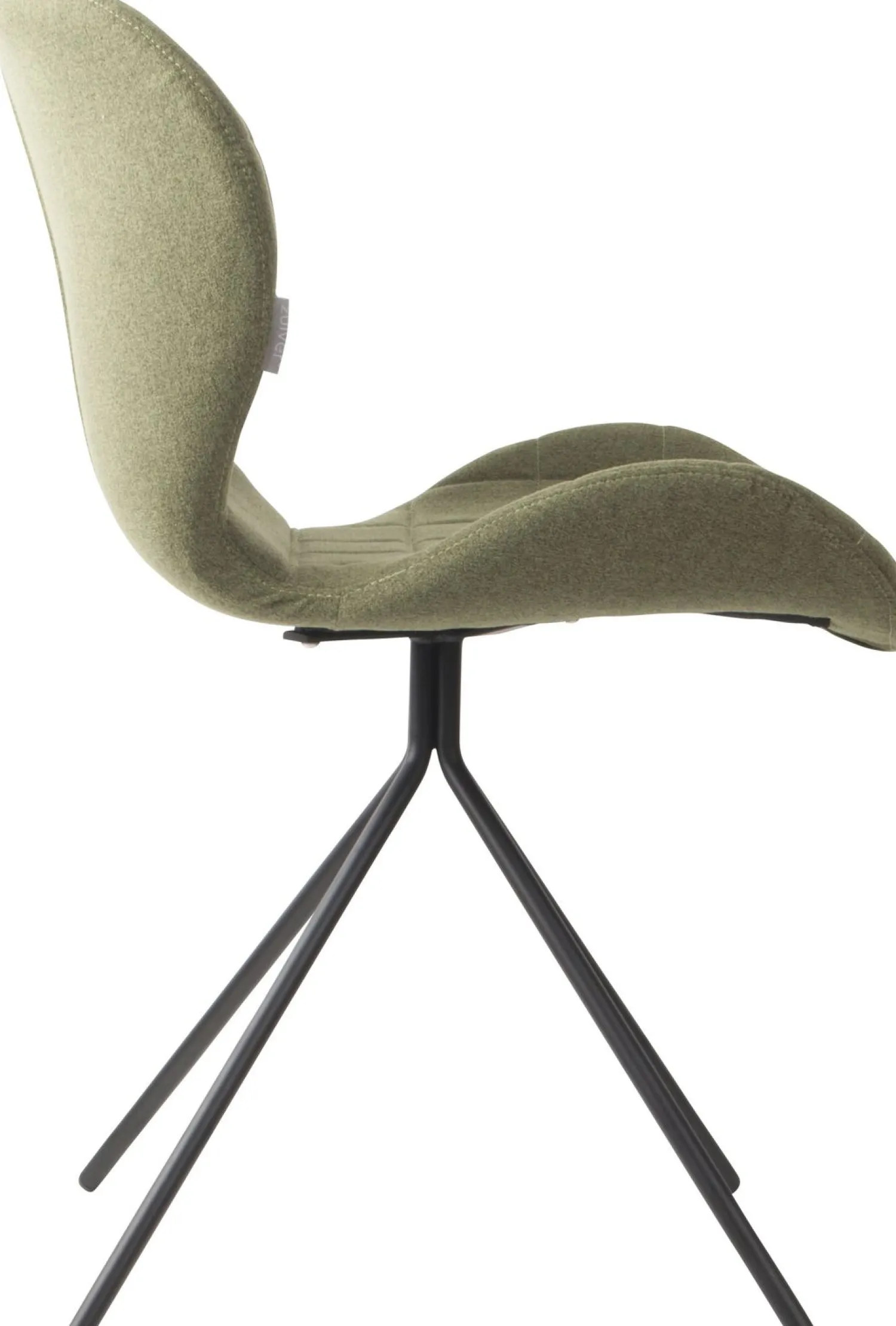Eetkamerstoelen Zonder Armleuning-Zuiver OMG (set van 2) Eetkamerstoel Green
