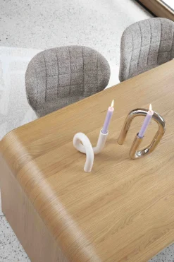 Design Stoelen|Eetkamerstoelen Zonder Armleuning-Zuiver OMG soft Soft (set van 2) Eetkamerstoel Beige