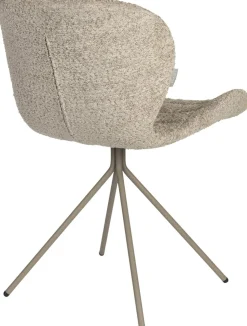 Design Stoelen|Eetkamerstoelen Zonder Armleuning-Zuiver OMG soft Soft (set van 2) Eetkamerstoel Beige