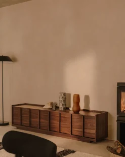 Tv-Meubels-Kave Home Onix Tv-meubel Bruin