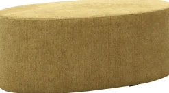 Hockers|Poefs-Trendhopper Onna Ovaal Poef Mustard
