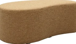 Hockers|Poefs-Trendhopper Onna Peer Poef Cognac