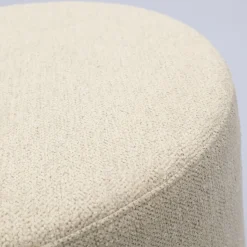 Hockers|Poefs-Trendhopper Onna Rond Poef Beige