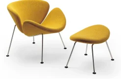 Design Fauteuils-Artifort Orange Slice Fauteuil Light Grey