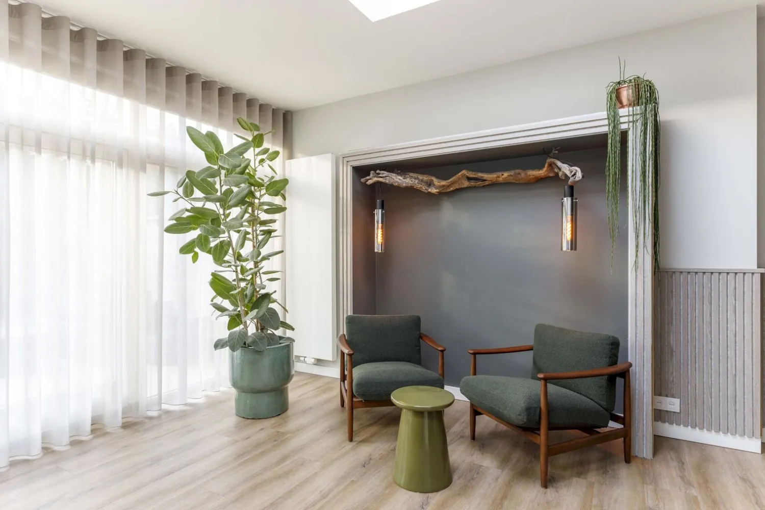 Moderne Hanglampen|Moderne Hanglampen-Lucide Orlando Hanglamp Zwart