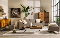 Zitbanken-Feelings Wonen Oron Bank Brown
