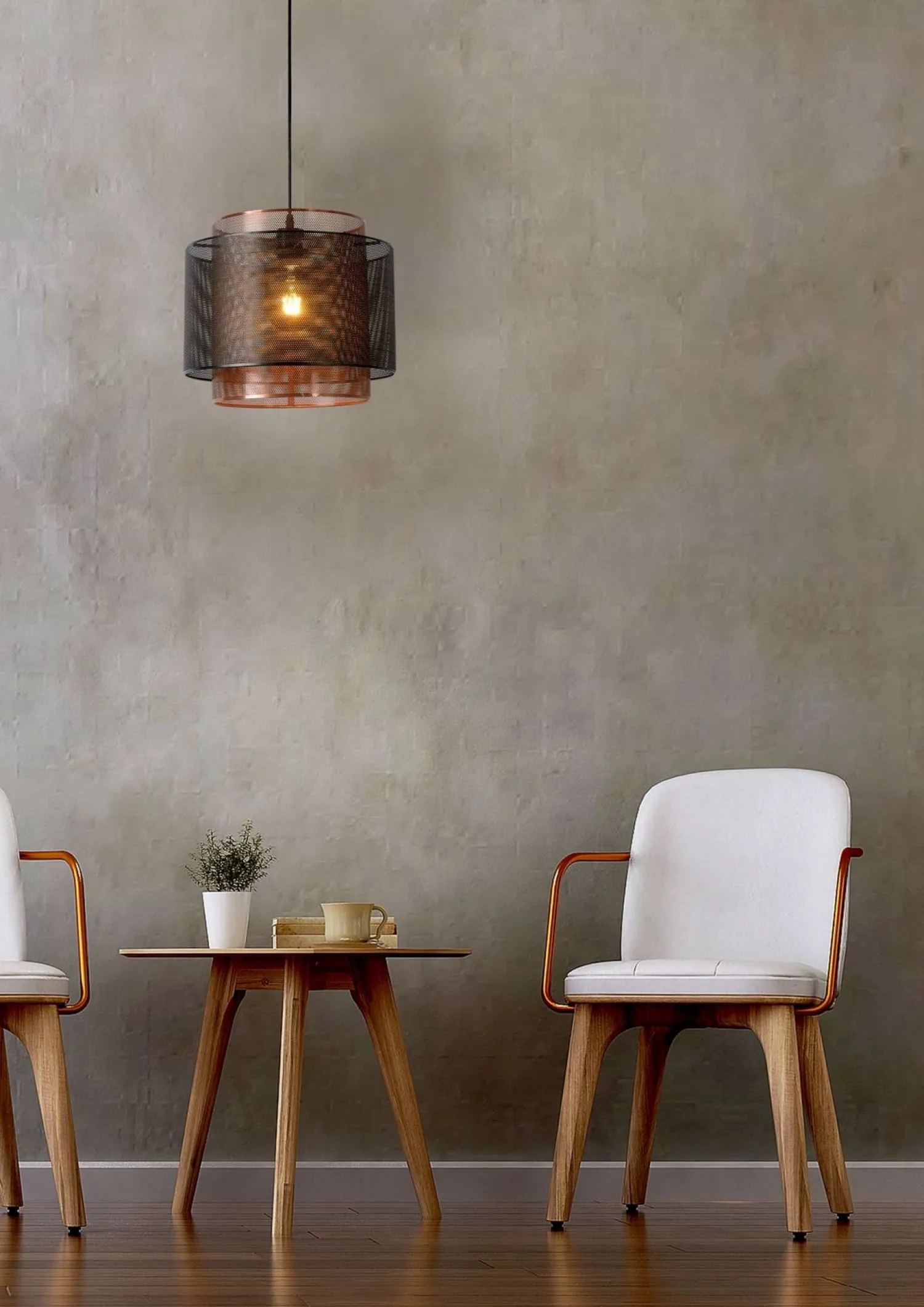 Moderne Hanglampen|Moderne Hanglampen-Lucide Orrin Hanglamp Zwart