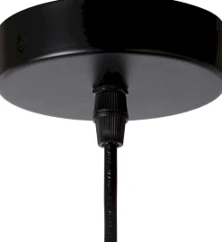 Moderne Hanglampen|Moderne Hanglampen-Lucide Orrin Hanglamp Zwart