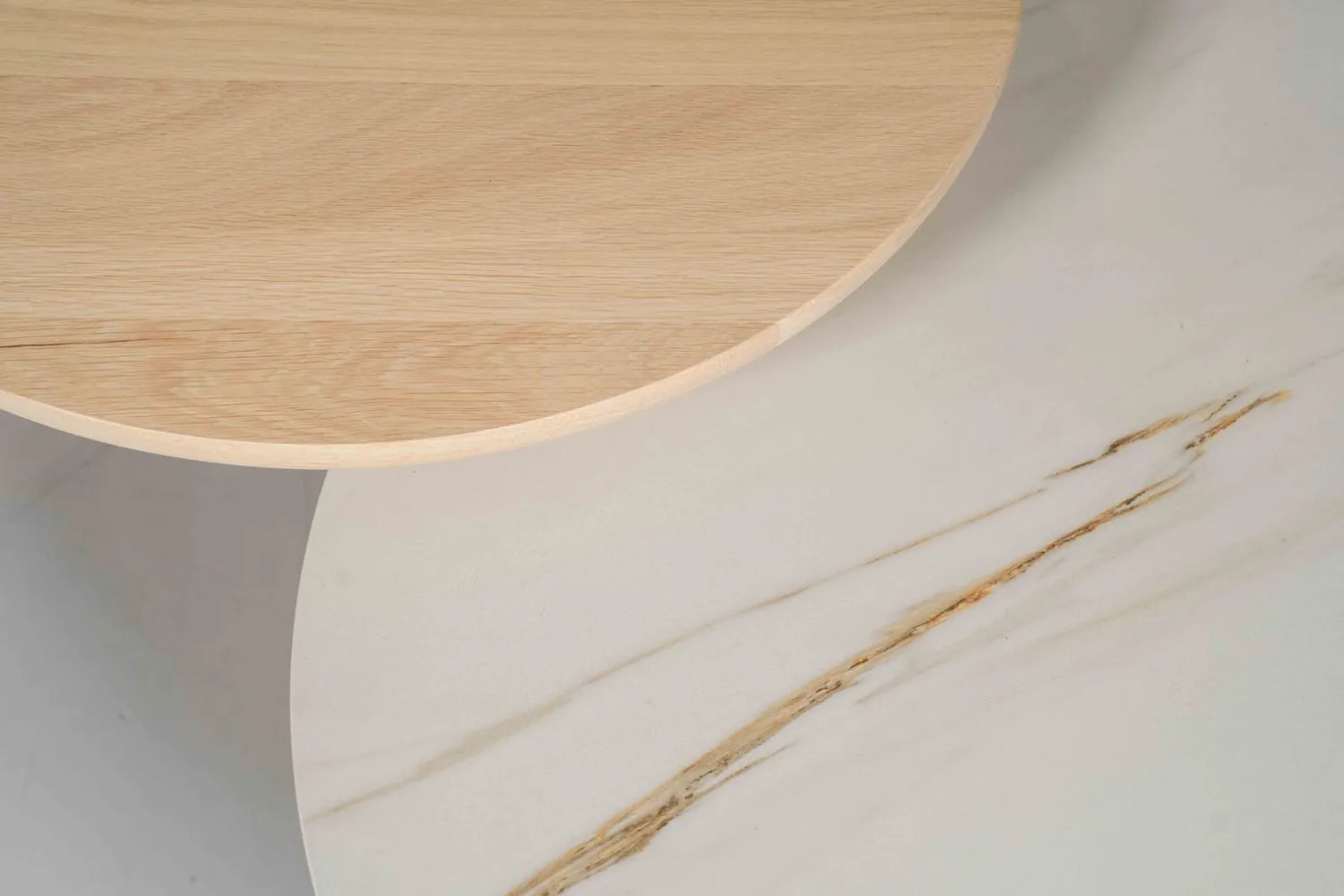 Ronde Bijzettafels-Eijerkamp Collectie Osaka Bijzettafel Natural Oak