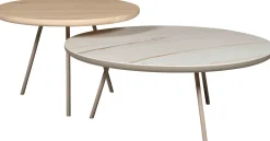Ronde Salontafels-Eijerkamp Collectie Osaka Salontafel Macchia Gold