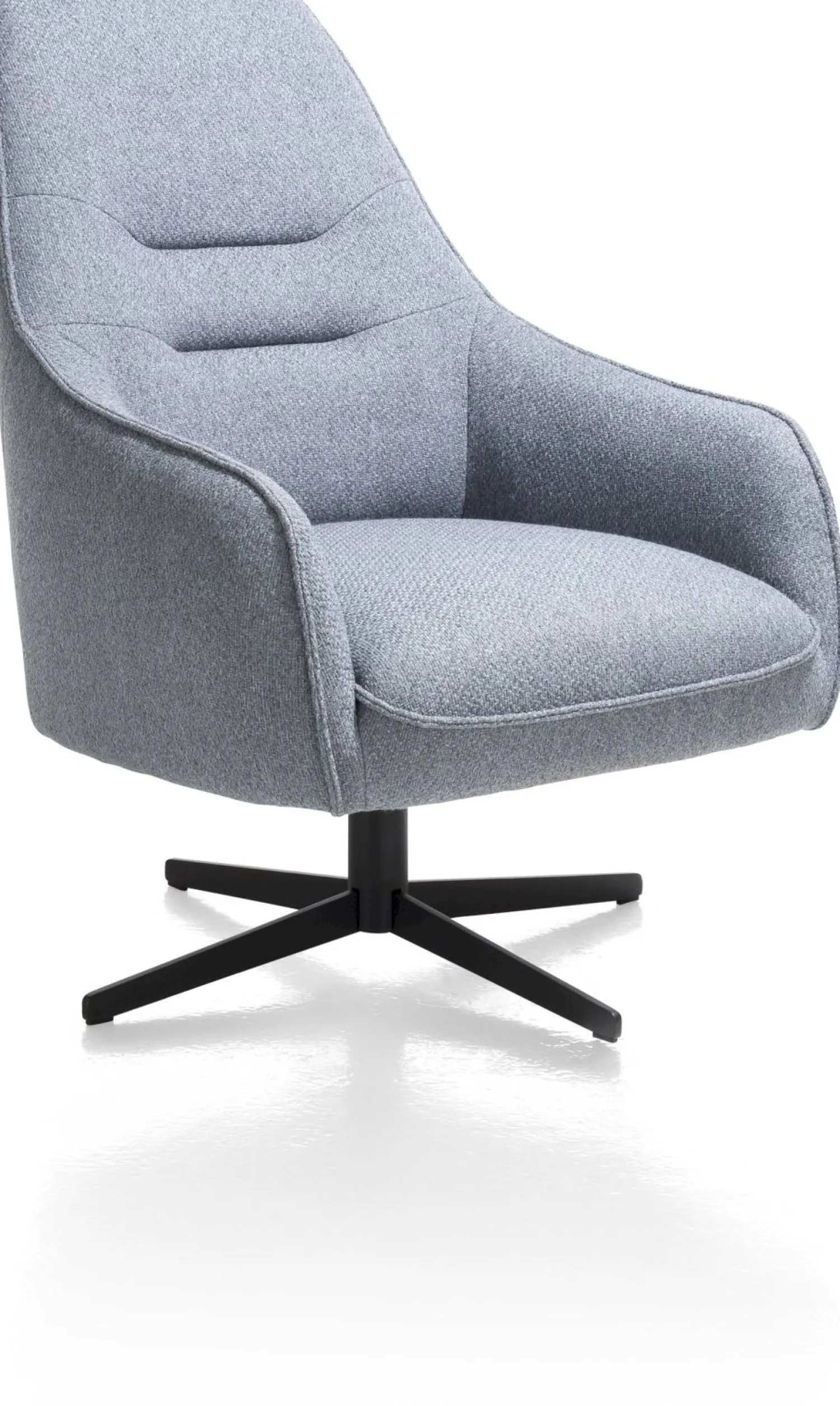 Draaifauteuils-XOOON Oviedo Fauteuil Sky Blue