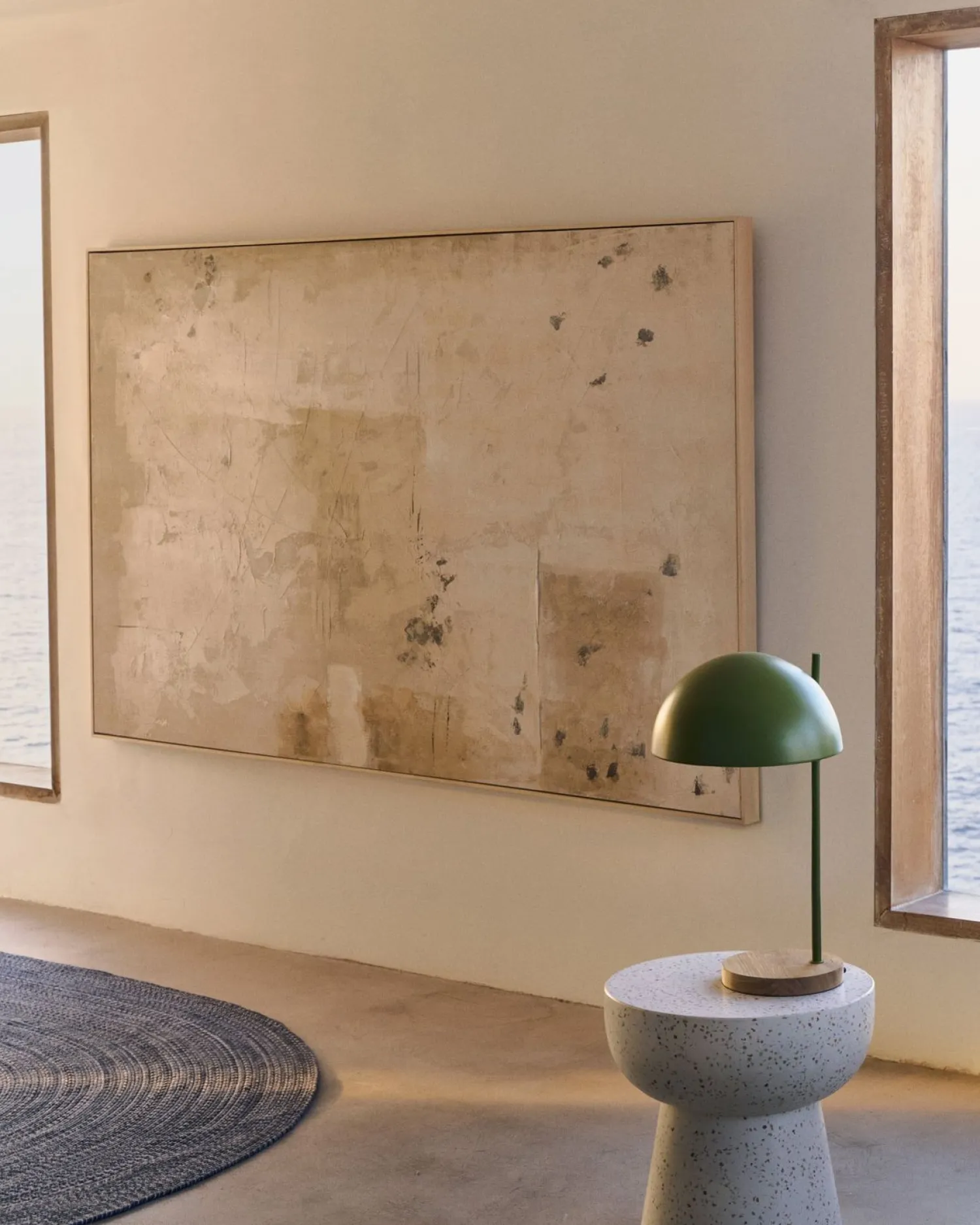 Tuintafels-Kave Home Pada Bijzettafel Multi, Wit
