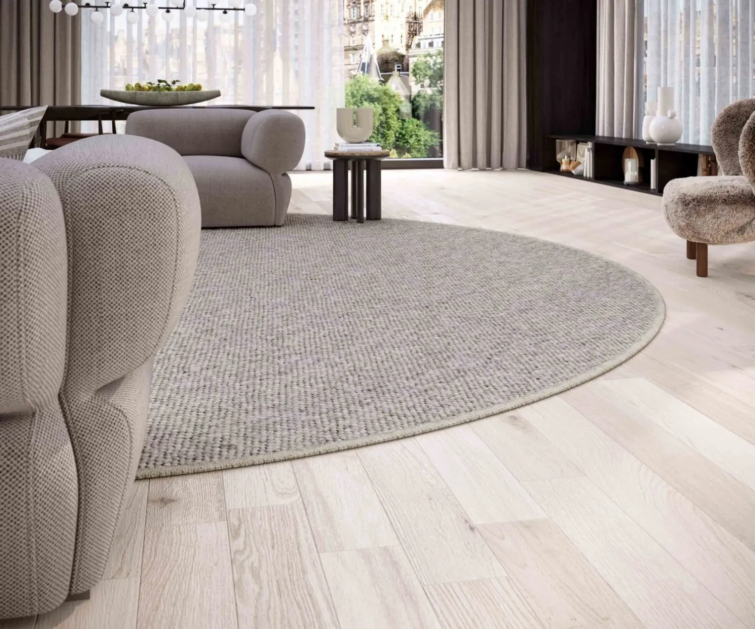 Vloerkleden|Wollen Vloerkleden-Brinker Carpets Pallio Rustica Vloerkleed Roze