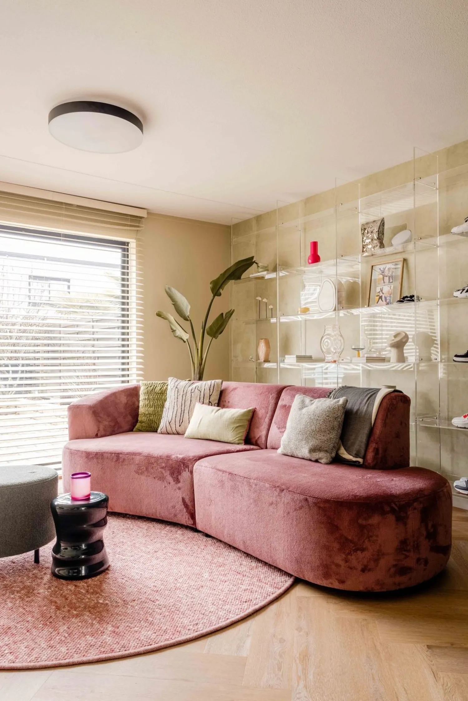Vloerkleden|Wollen Vloerkleden-Brinker Carpets Pallio Rustica Vloerkleed Roze