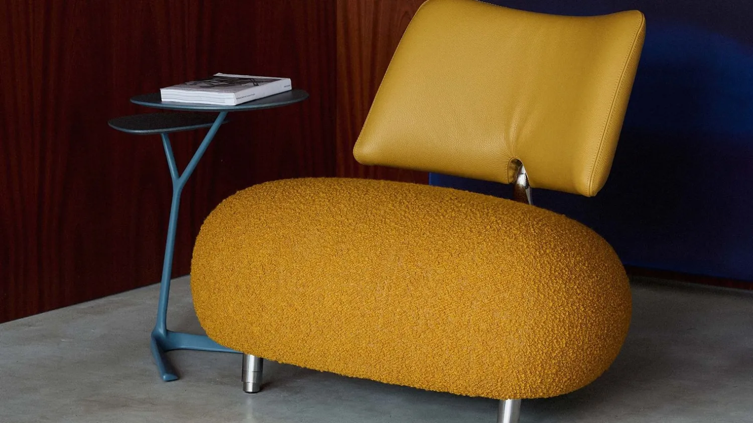 Design Fauteuils-Leolux Pallone Ma Soft Fauteuil Amber