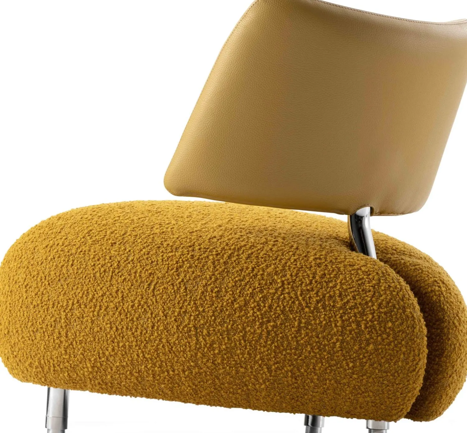 Design Fauteuils-Leolux Pallone Ma Soft Fauteuil Amber