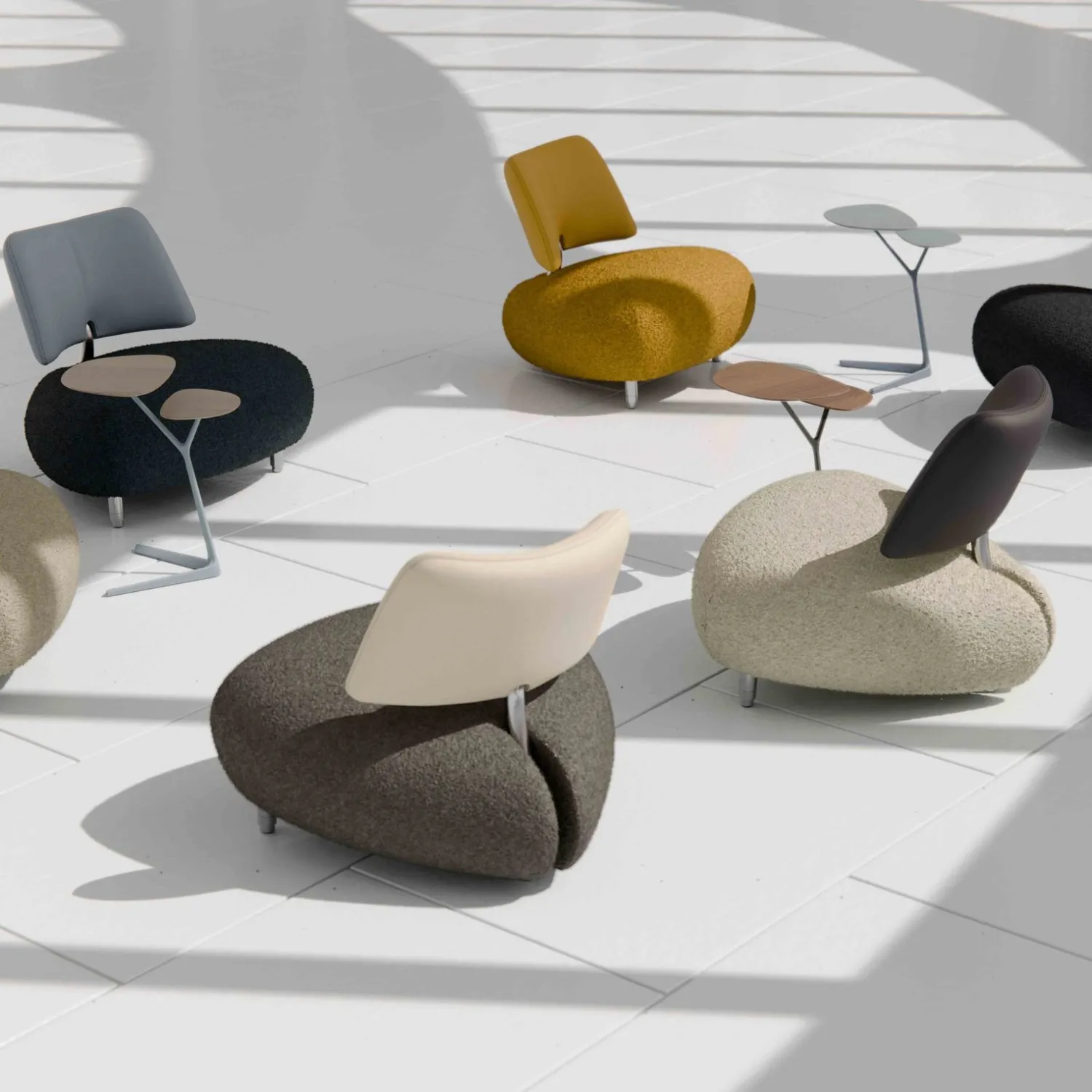 Design Fauteuils-Leolux Pallone Ma Soft Fauteuil Amber