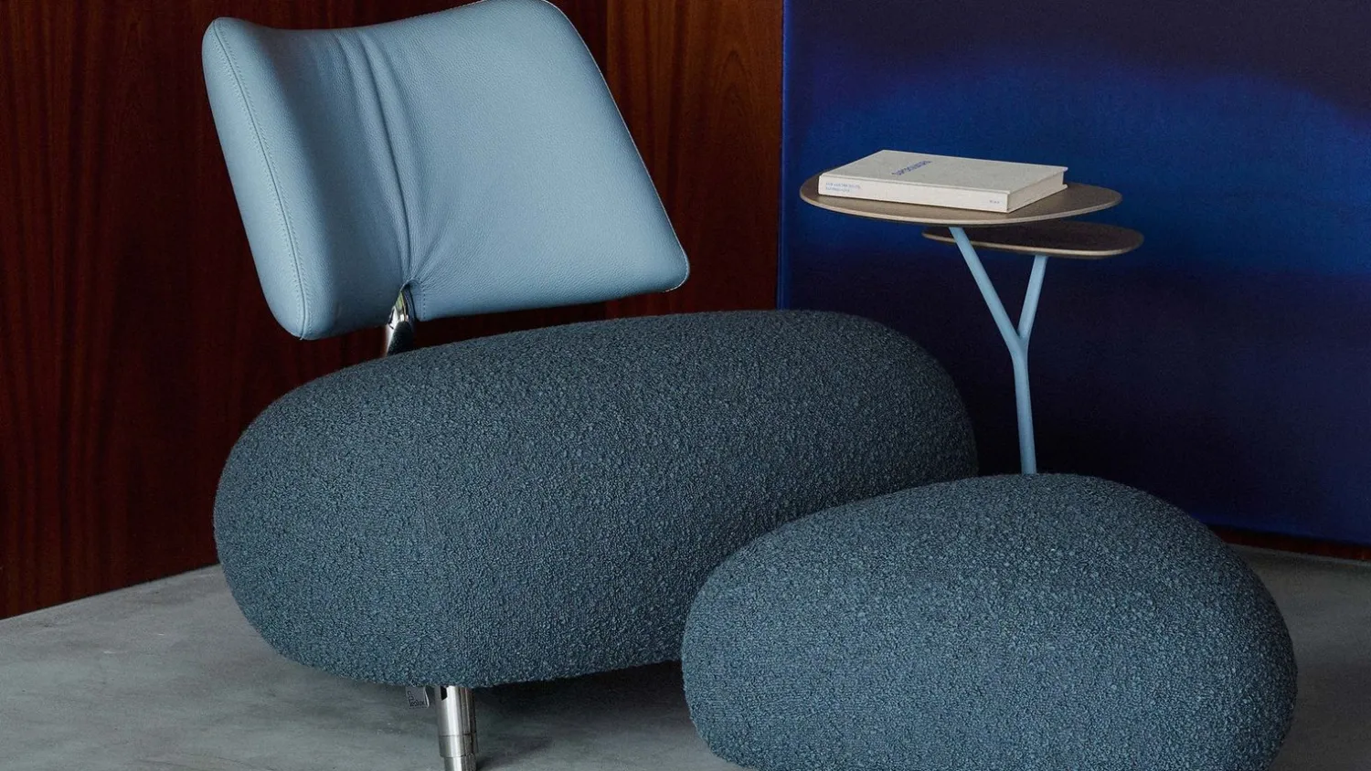 Design Fauteuils-Leolux Pallone Pa Soft Fauteuil Beige, Thunder