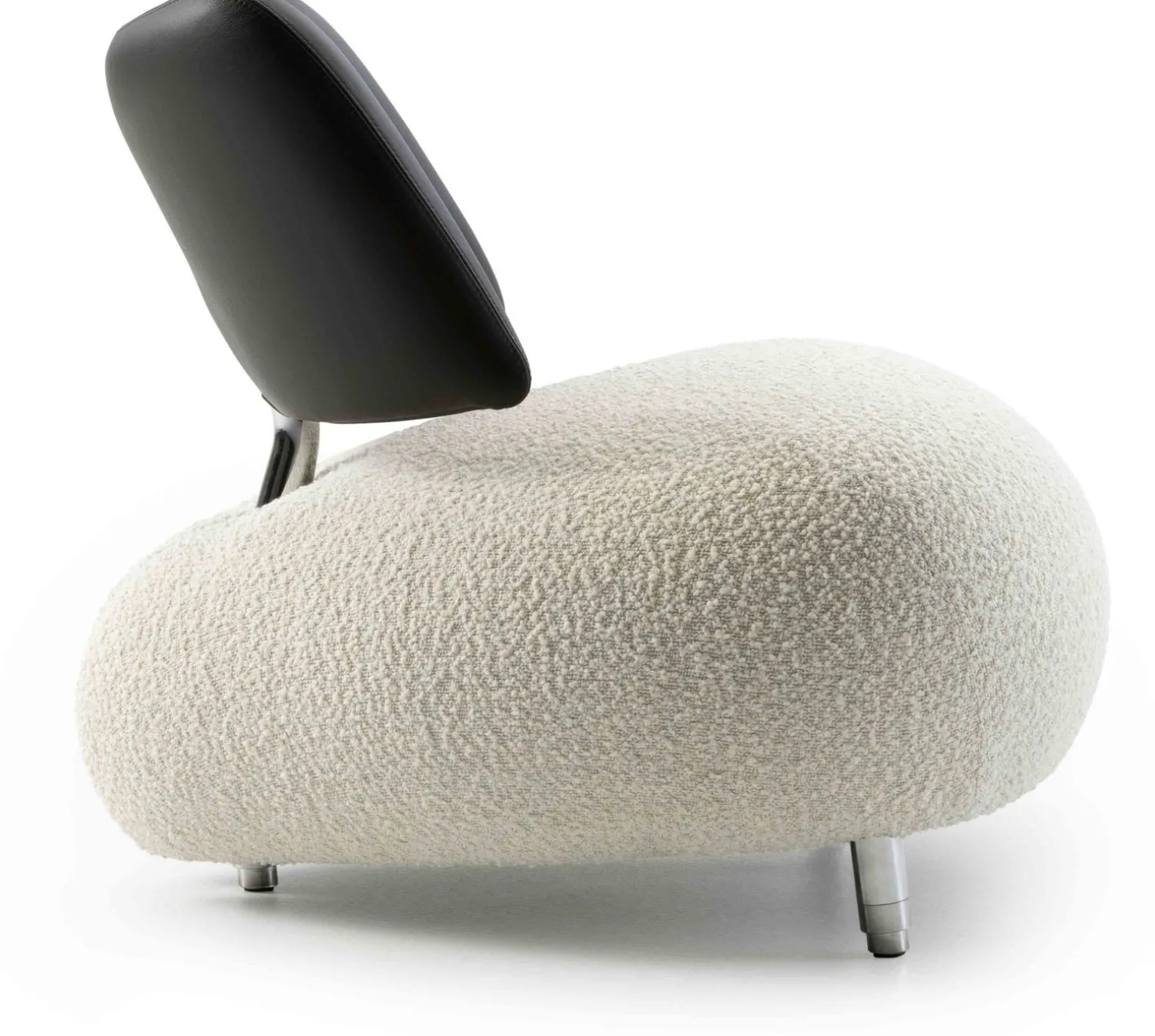 Design Fauteuils-Leolux Pallone Pa Soft Fauteuil Beige, Thunder