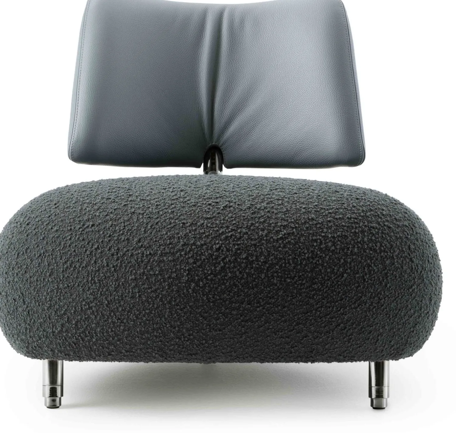 Design Fauteuils-Leolux Pallone Pa Soft Fauteuil Beige, Thunder
