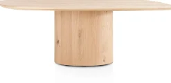 Organische Eettafels-XOOON Palma Eettafel Natural Sand