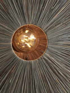Wandlampen|Wandlampen-Good&Mojo Panama L Wandlamp Grey