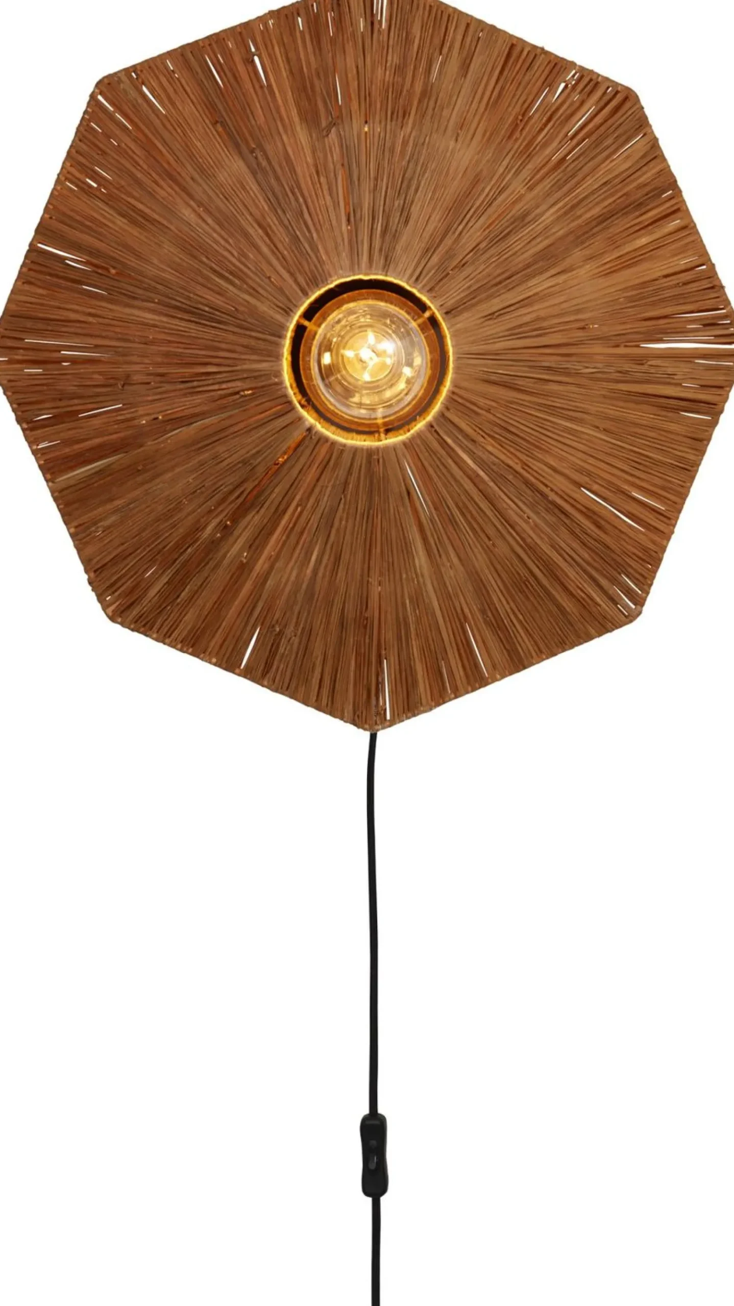 Wandlampen|Wandlampen-Good&Mojo Panama S Wandlamp Brown