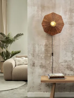 Wandlampen|Wandlampen-Good&Mojo Panama S Wandlamp Brown