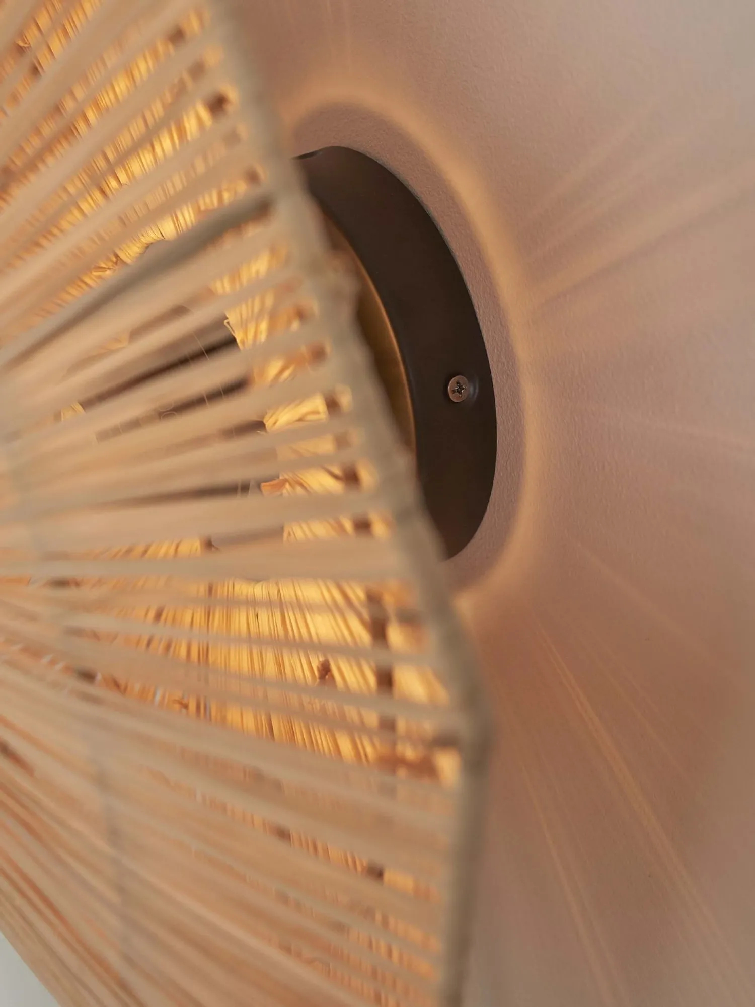 Wandlampen|Wandlampen-Good&Mojo Panama S Wandlamp Natural