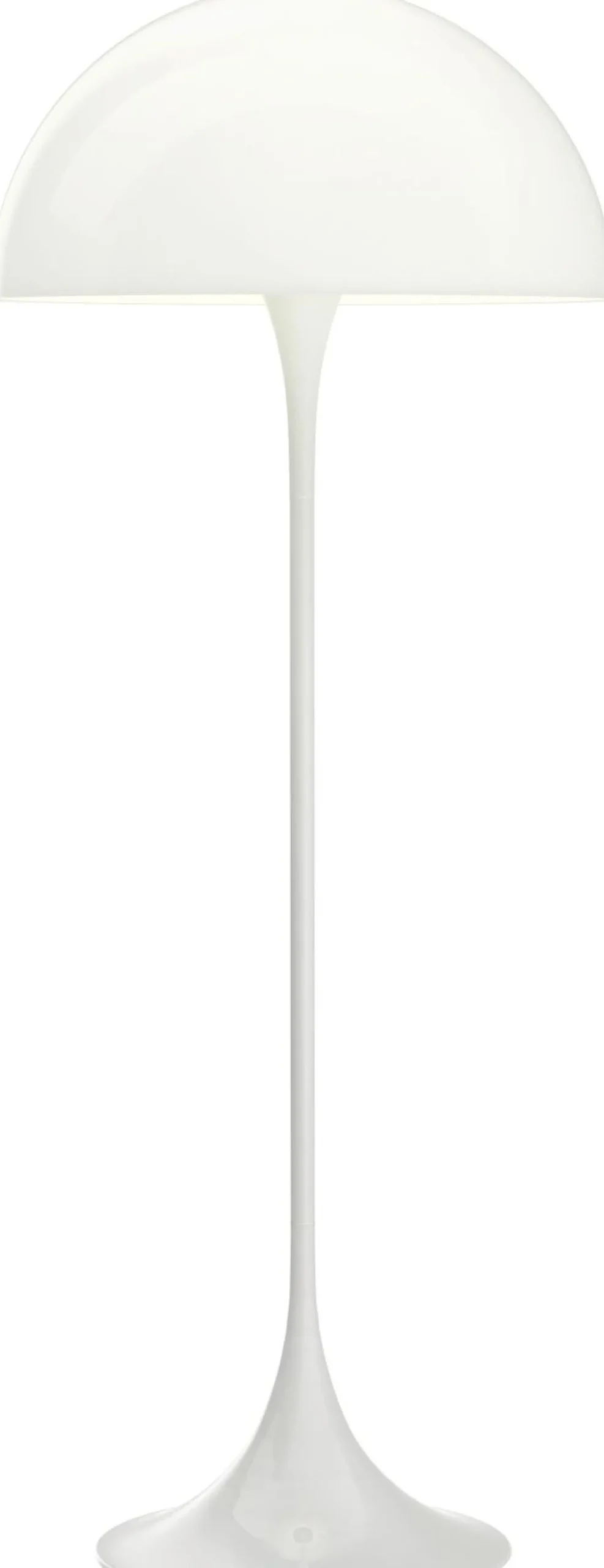 Design Vloerlampen|Vloerlampen-Louis Poulsen Panthella Vloerlamp White Opal