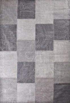 Vloerkleden-By Boo Patchwork Vloerkleed Grey
