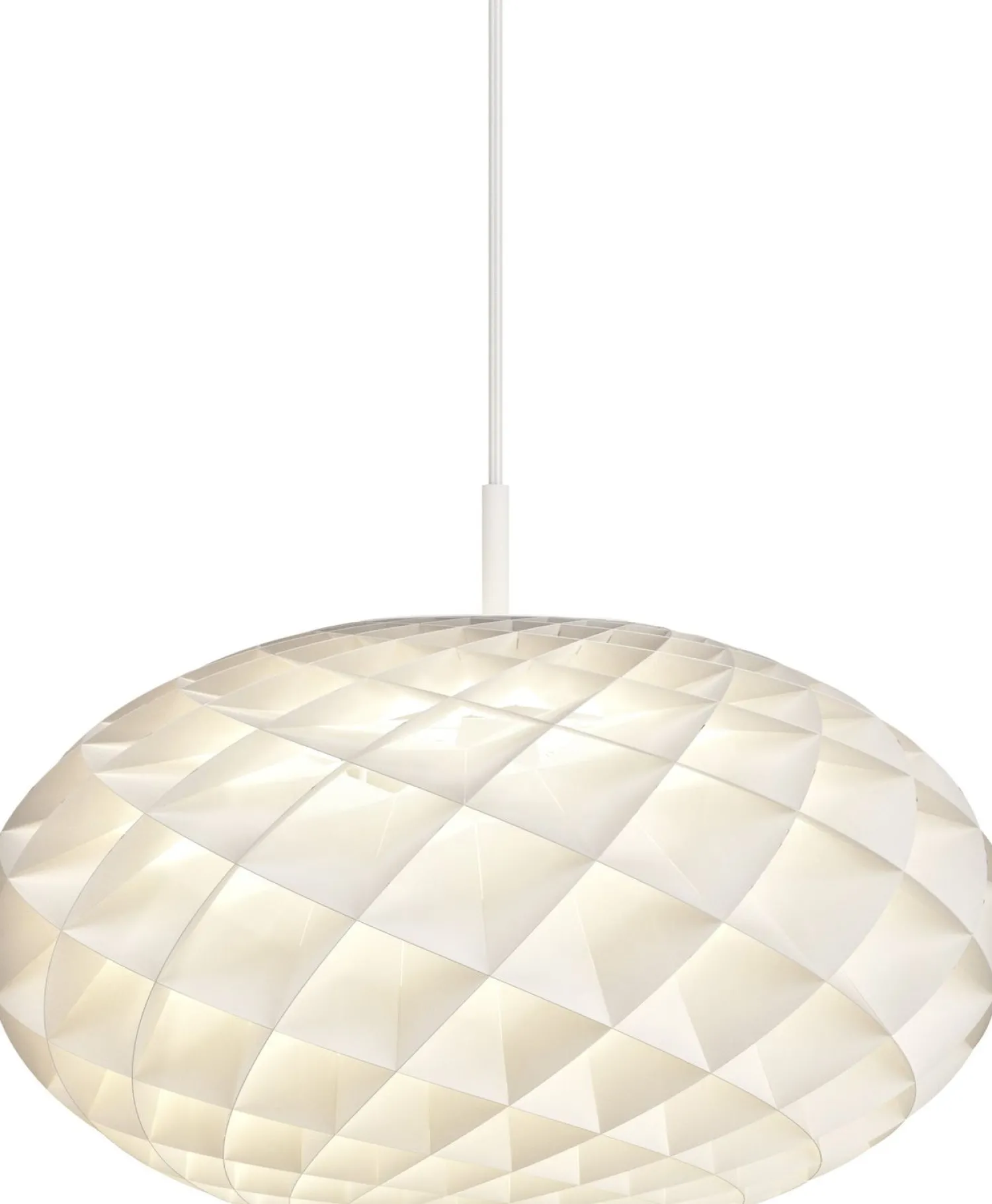 Design Hanglampen|Design Hanglampen-Louis Poulsen Patera Oval Hanglamp White Matt