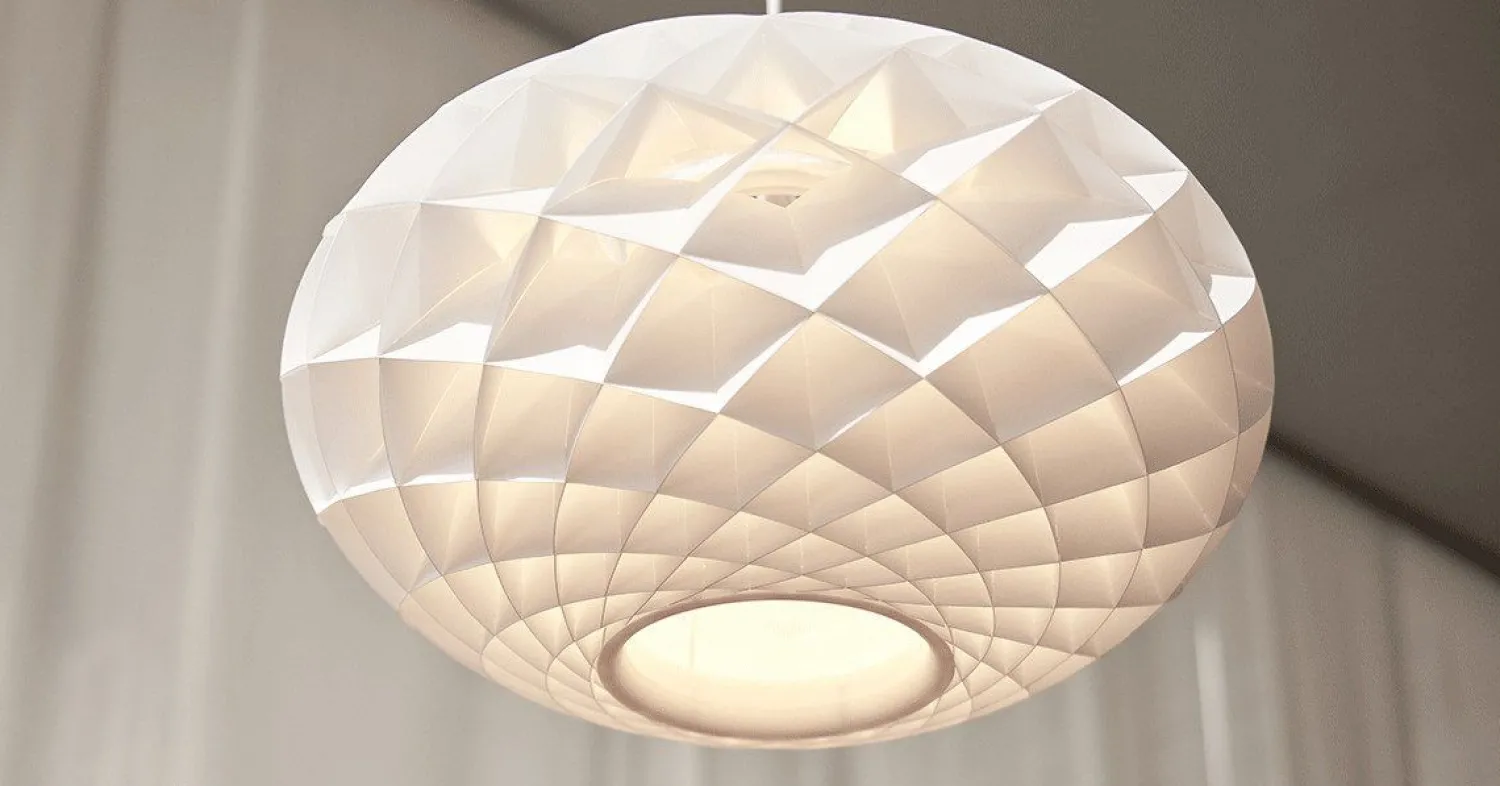 Design Hanglampen|Design Hanglampen-Louis Poulsen Patera Oval Hanglamp White Matt