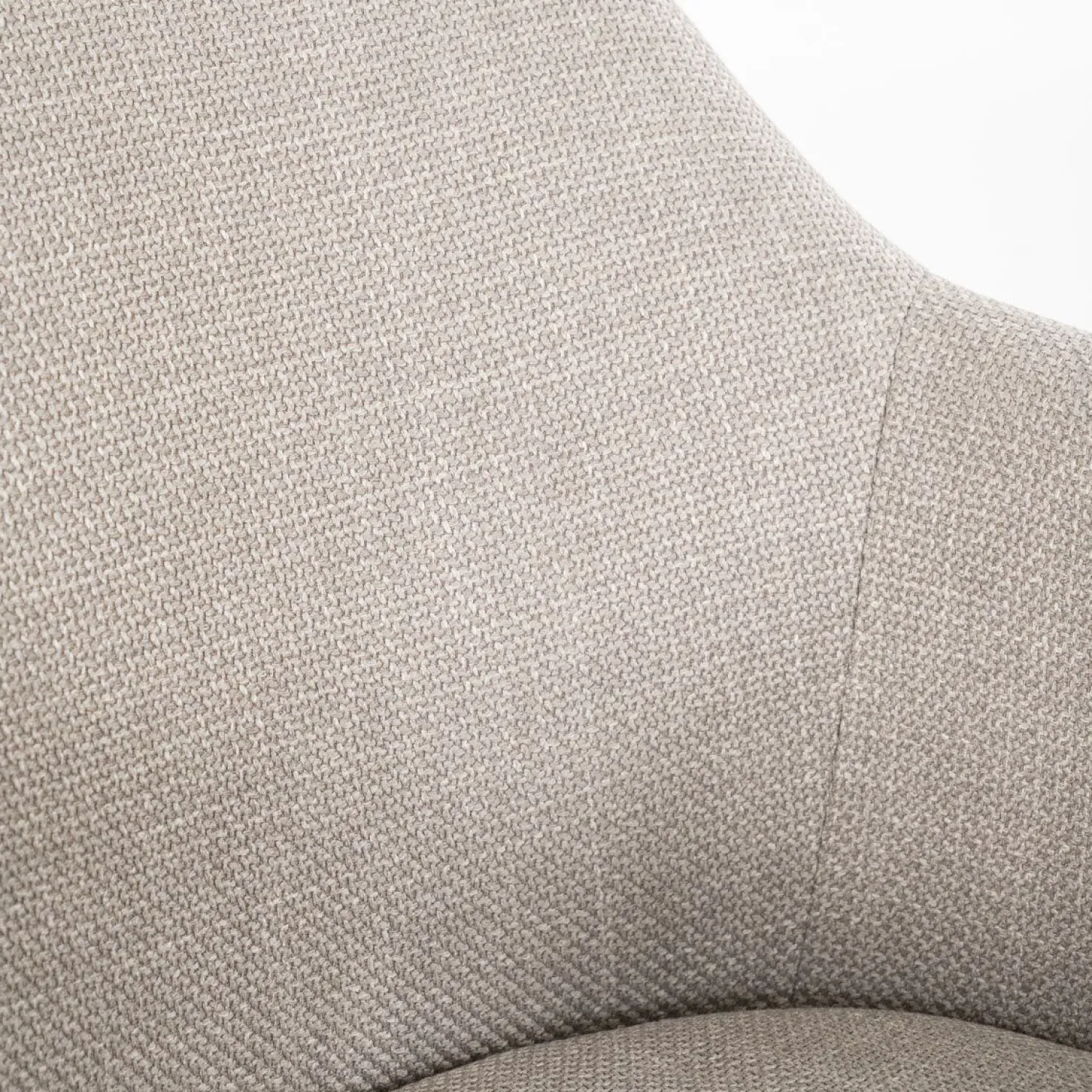 Eetkamerstoelen Met Armleuning-Eleonora Paul Armstoel Taupe