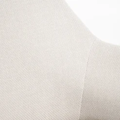 Eetkamerstoelen Met Armleuning-Eleonora Paul Armstoel Beige