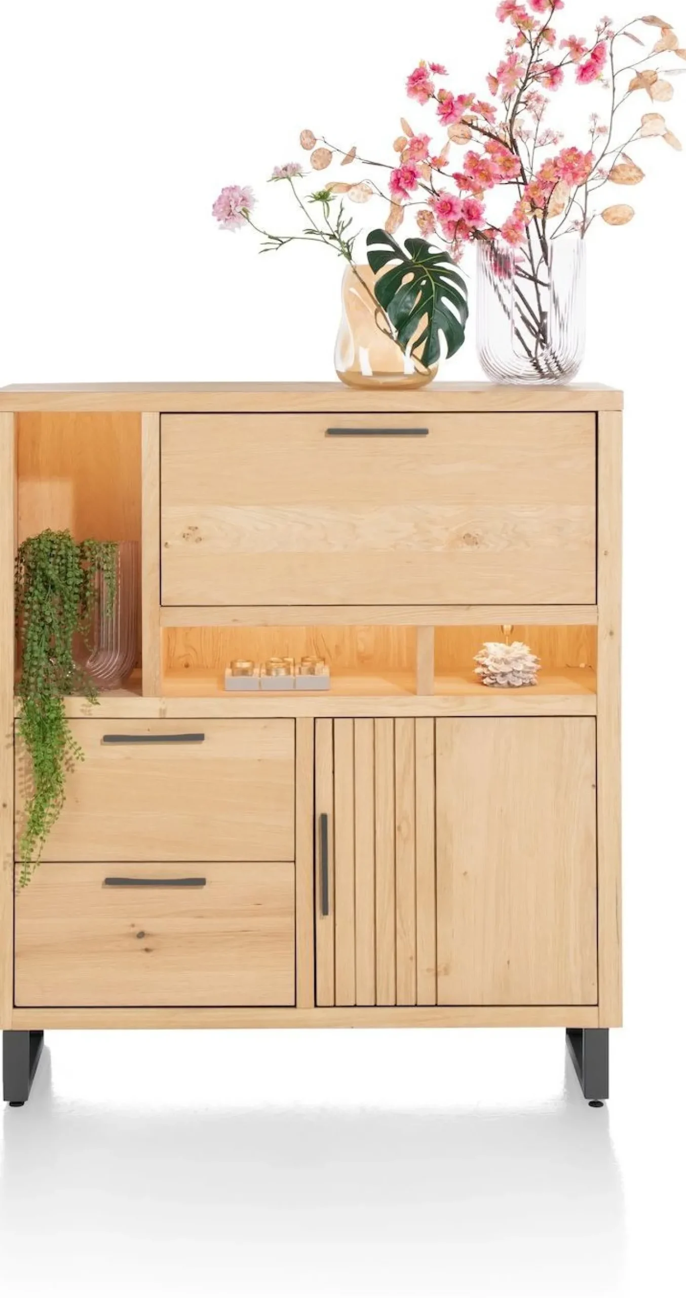 Opbergkasten|Opbergkasten-Henders en Hazel Pavie Highboard Natural