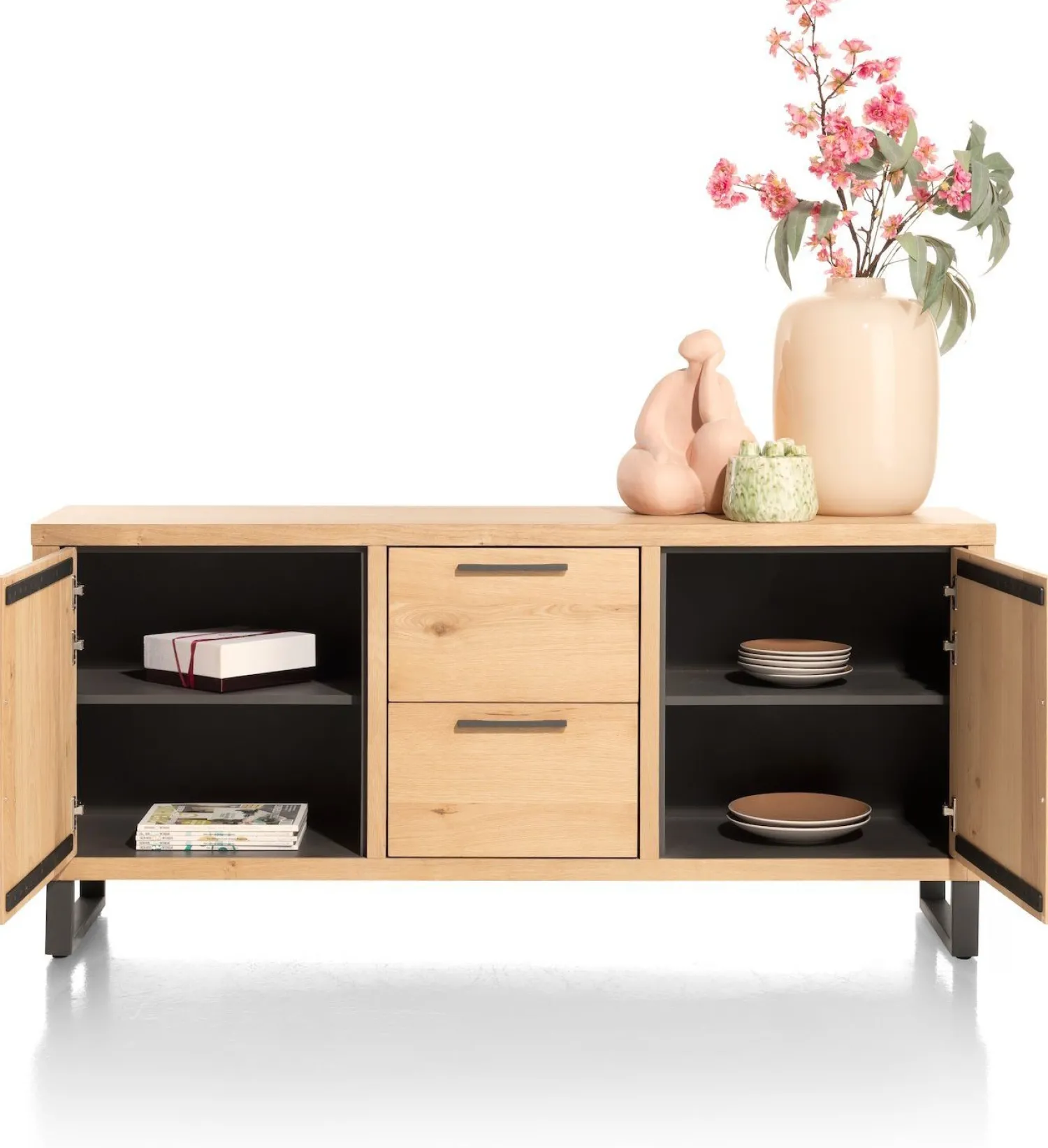Dressoirs-Henders en Hazel Pavie Dressoir Natural