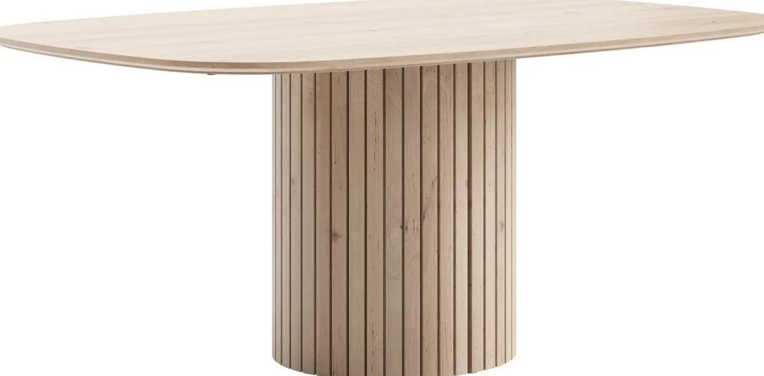 Houten Eettafels|Ovale Eettafels-Henders en Hazel Pavie Eettafel Natural
