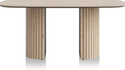 Houten Eettafels|Ovale Eettafels-Henders en Hazel Pavie Eettafel Natural