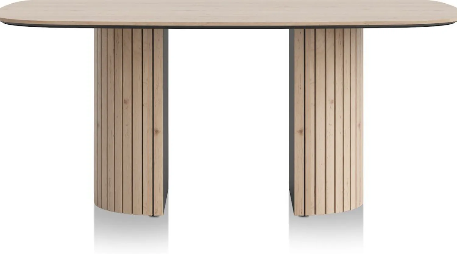 Houten Eettafels|Ovale Eettafels-Henders en Hazel Pavie Eettafel Natural