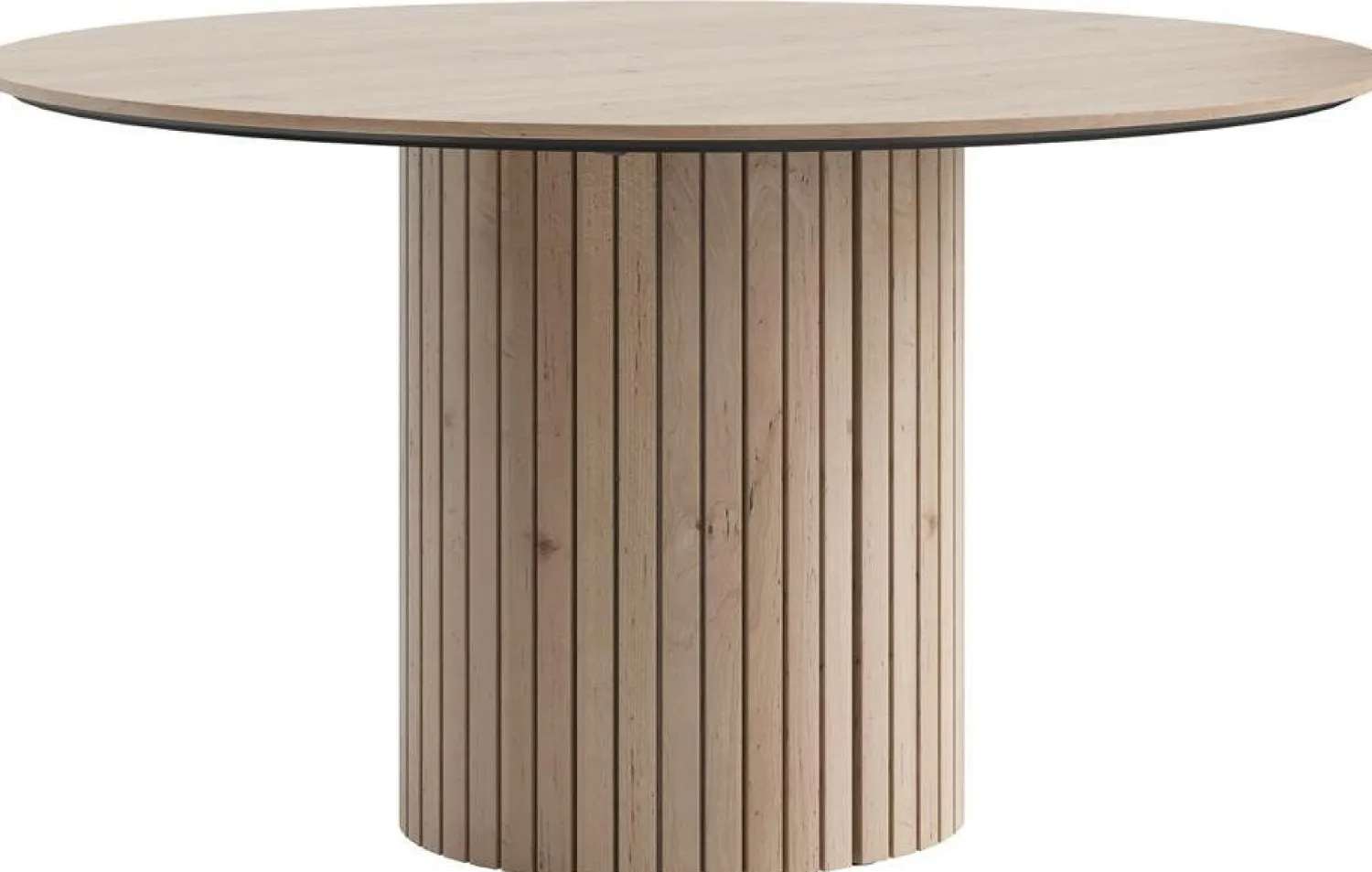 Houten Eettafels|Ronde Eettafels-Henders en Hazel Pavie Rond Eettafel Natural